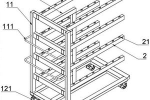 用于锂离子隔膜卷的转运货架