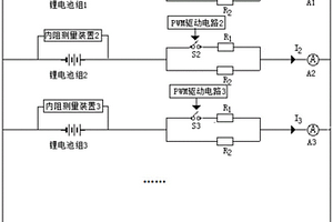 锂电池组并联供电时各支路电流的补偿方法