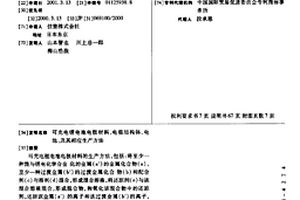 可充电锂电池电极材料、电极结构体、电池、及其相应生产方法