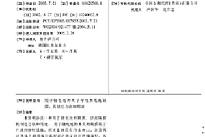 用于锂电池的离子导电的电池隔膜、其制造方法和用途