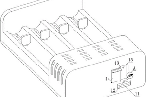 带有自顶出结构的锂电池充电器