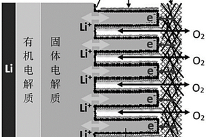 新型固态锂空气电极及其应用