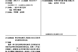 聚合物电解质、其制备方法以及使用该电解质的锂电池