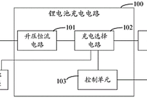 锂电池充电电路及服务机器人