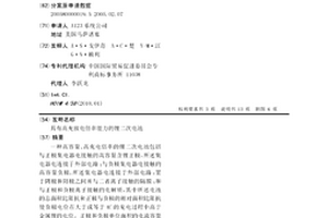 具有高充放电倍率能力的锂二次电池