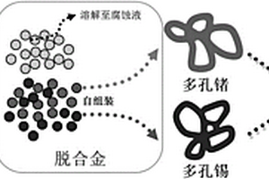 锂离子电池多孔负极材料的制备方法和应用