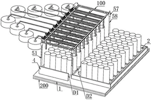 锂电池制造自动组合模组装置