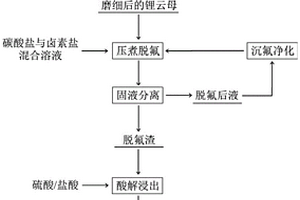 锂云母脱氟浸出工艺