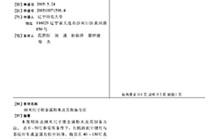 纳米尺寸锂金属粉末及其制备方法