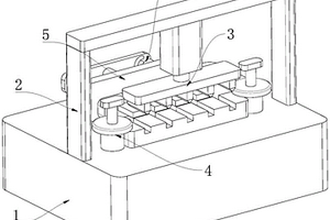 锂电池极片加工用冲裁组件