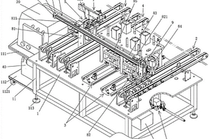配备有工件移运机械手的锂电池盖板检测装置