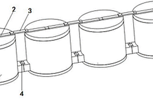 替换式圆柱形动力锂电池组合机构