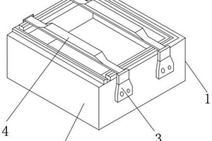 便于安装的锂离子蓄电池用的电池盒