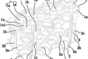 锂电池包电芯支架