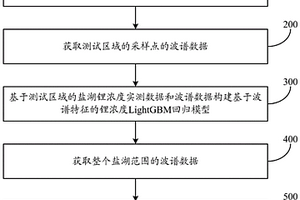 基于LightGBM的盐湖锂浓度反演方法及系统