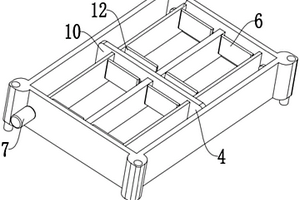 用于运输锂电池减震底座