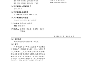 具有改进的电池特性的锂二次电池