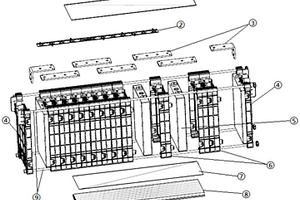拼接结构的动力锂电池模组