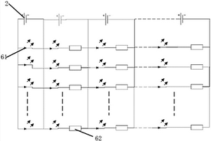 基于LED灯特性的多节锂电池均衡修复方法