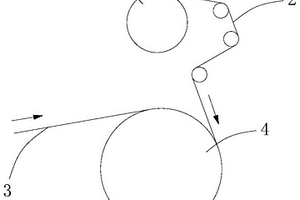 锂电池极片铜带收放装置