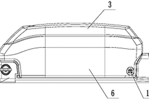 下管式侧取锂电池电池盒