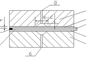 铝锂合金板材局部扩散连接方法
