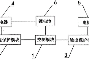 电动削笔机的锂电池保护电路