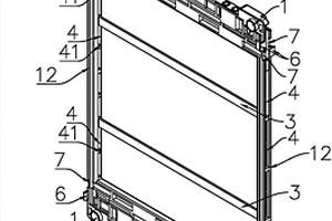 风冷锂离子电池框架和电池组及其装配方法