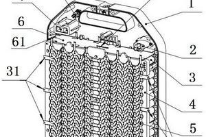 单模组一体式结构锂电池组