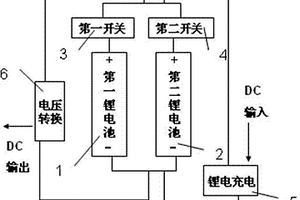 多组锂电池充放电系统