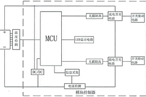 锂离子蓄电池组的模块控制器