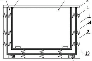 园林设备锂电池保护板的减震结构