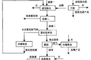 生产高纯镁盐、碳酸锂、盐酸和氯化铵的方法