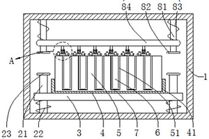 多组锂电池同步检测的安装装置