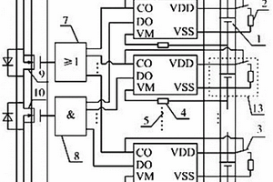 锂电池组均衡充放电保护电路