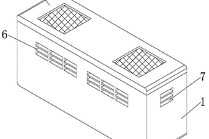 基于锂电池箱用散热除尘一体装置