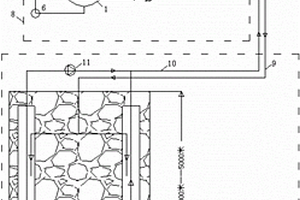 干热岩单效溴化锂吸收式热泵供热系统