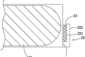 软包锂离子电池的折边结构及其制作方法
