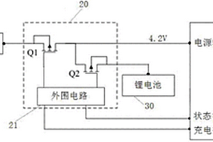 用于车载产品的锂电池管理电路