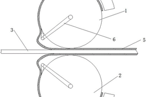 用于锂电池极片辊压装置及极片