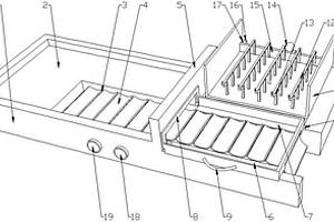 机械式锂电池正极材料装钵用分块装置