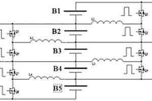 锂电池快速均衡电感式拓扑电路