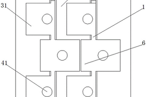 锂电池块拼接用固定装置