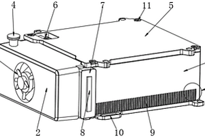 用于隧道动力机车锂离子电池动力系统的散热装置