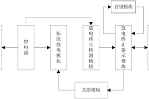 锂电池恒流放电检测工装