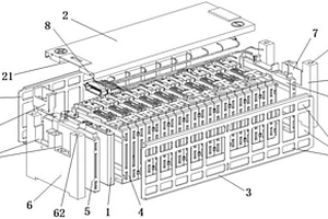 用于HEV车型的风冷锂电池模组