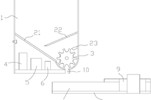 锂电池喷码进料装置