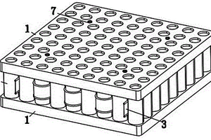 强化锂电池可靠性固定的结构