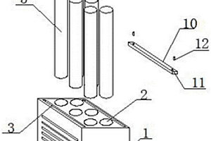 柱状锂电池的外包裹固定结构