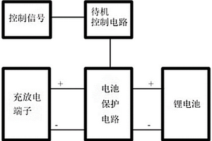 待机低功耗的锂电池保护电路